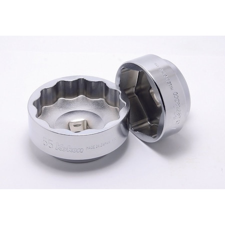 Ko-Ken Socket 46mm 6 Point 28mm For Rear Wheel Nut Motorcycle 1/2 Sq. Drive 4400M-46DU